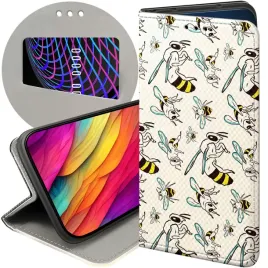 etui-z-klapka-do-samsung-galaxy-a17-wzory-owady-motyle-pszczolki-futeral