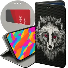 etui-z-klapka-do-huawei-y7-2019-wzory-wilk-wilkolak-wolf-wilczyca-futeral