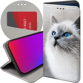 etui-z-klapka-do-samsung-galaxy-a17-wzory-animals-zdjecia-zwierzeta-futeral