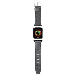 pasek-karl-lagerfeld-saffiano-monogram-do-apple-watch-38-40-41mm-srebrny