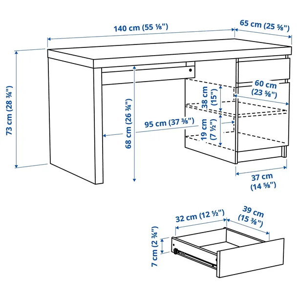 ikea-malm-biurko-biale-140x65-cm-kolekcja-malm