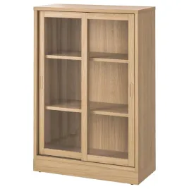 ikea-tonstad-witryna-z-drzwiami-przesuwnymi-82x37x120-dab