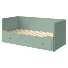 ikea-hemnes-rama-lezanki-z-3-szufladami-80x200-cm-szarozielony