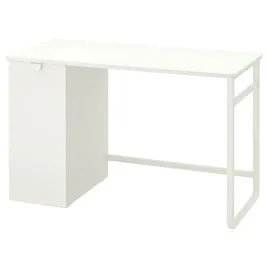 ikea-larande-biurko-z-wysuwana-szafka-120x58-cm-biale