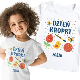 personalizowana-koszulka-dzien-kropki-do-szkoly-przedszkola-z-imieniem