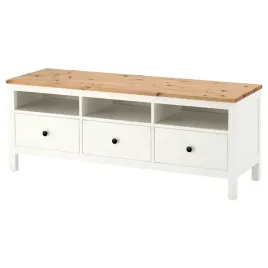 ikea-hemnes-szafka-pod-tv-148x47x57-cm-biala-bejca-jasnobrazowy