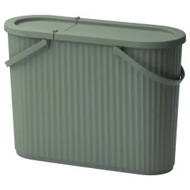 ikea-dammang-kosz-z-pokrywka-48-l-szarozielony