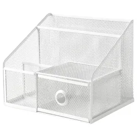 organizer-na-biurko-na-dokumenty-bialy-stalowy