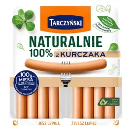 tarczynski-naturalne-parowki-z-kurczaka-100percent-miesa-bez-dodatkow