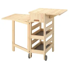 ikea-resaro-skladany-stol-z-polka-sosna-bezowy