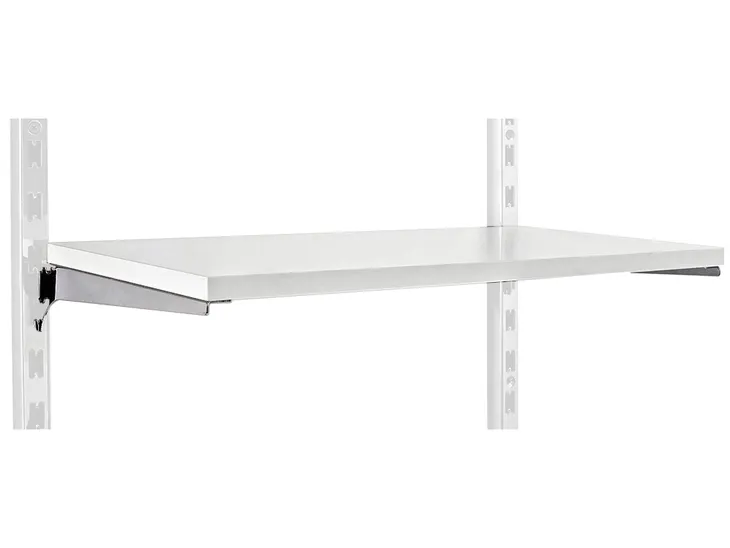 PÓŁKA 100x30cm+ WSPORNIKI CHROM SZYNA UNIVERSAL