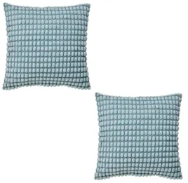 ikea-svartpoppel-poszewka-dekoracyjna-niebieska-komplet-2-sztuk