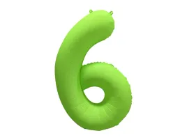 balon-foliowy-cyfra-6-neonowy-zielony-86-cm-1-szt