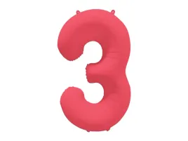 balon-foliowy-cyfra-3-neonowy-czerwony-86-cm-1-szt