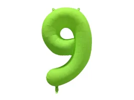 balon-foliowy-cyfra-9-neonowy-zielony-86-cm-1-szt