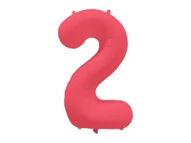 balon-foliowy-cyfra-2-neonowy-czerwony-86-cm-1-szt