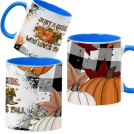 kubek-330ml-niebieski-jesienne-wzory-dynie-cozy-fall-pumpkin-spice