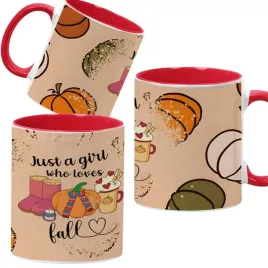 kubek-330ml-czerwony-jesienne-wzory-dynie-cozy-fall-pumpkin-spice