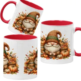 kubek-330ml-czerwony-jesienne-wzory-dynie-cozy-fall-pumpkin-spice