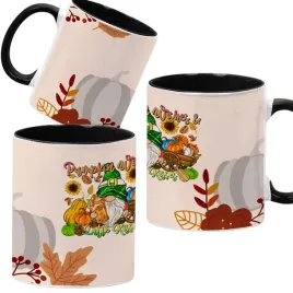 kubek-ceramiczny-330ml-czarny-jesienne-wzory-dynie-cozy-fall-pumpkin-spice
