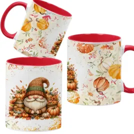 kubek-330ml-czerwony-jesienne-wzory-dynie-cozy-fall-pumpkin-spice