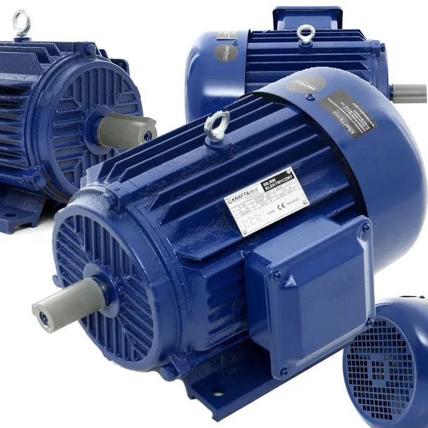 SILNIK 3 FAZOWY ELEKTRYCZNY 3kW 3000W 380V 2840 obr/min TRÓJFAZOWY