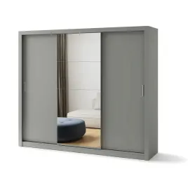 szafa-przesuwna-lenart-idea-250-szara-antracyt-trzydrzwiowa-250x60x215