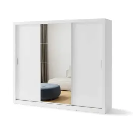 szafa-przesuwna-lenart-idea-250-biala-trzydrzwiowa-250x60x215-z-lustrem