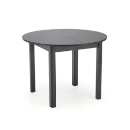 stol-rozkladany-halmar-ringo-okragly-srednica-102-142-cm-czarny-mat