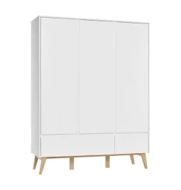 szafa-uchylna-pinio-swing-149-cm-trzydrzwiowa-bialy-3-szuflady-plyta