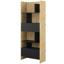 regal-wysoki-stojacy-na-ksiazki-do-salonu-sypialni-bed-concept-jasny-dab