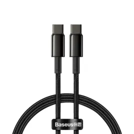 kabel-baseus-catwj-01-usb-c-usb-c-pd-qc-100w-5a-1m-czarny