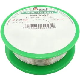 cyna-lutownicza-sn993cu07-05mm-100g-01kg-cynel-bezolowiowa-z-topnikiem