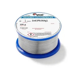 cyna-lutownicza-sn63pb36ag1-1mm-250g-025kg-cynel-professional-pol