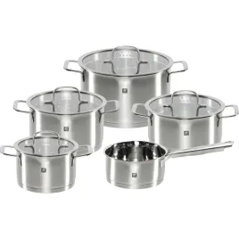 zwilling-trueflow-cookware-set-5-pc-silver
