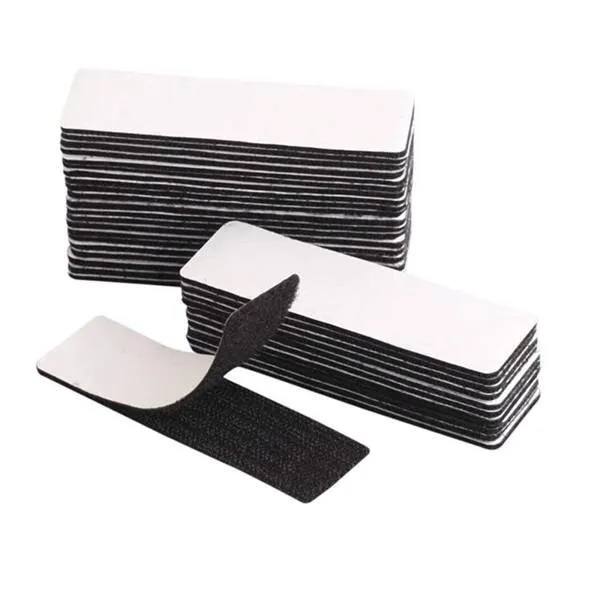 RZEP SAMOPRZYLEPNY DWUSTRONNY TAŚMA MOCUJĄCA 3x10cm ZESTAW 10szt.