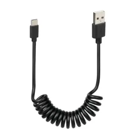 kabel-przewod-usb-typ-c-usb-1m-spiralny-czarny-type-c