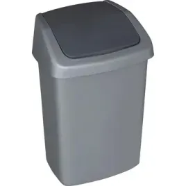 kosz-na-smieci-swing-top-10l-curver-ciemnoszary-srebrny-latwe-otwiera