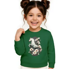 bluza-dziecieca-kon-kwiaty-110-116-dla-chlopca-dziewczynki