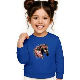 bluza-dziecieca-kon-kwiaty-104-dla-chlopca-dziewczynki