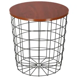 stolik-kawowy-springos-stolik-kawowy-okragly-42-x-42-x-45cm-czarny