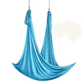 hamak-aerial-yoga-5m-z-osprzetem-100gsm-nylon-do-treningu-niebieski