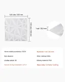 panele-scienne-3d-biale-diamenty-2-97-m-stan-nowy