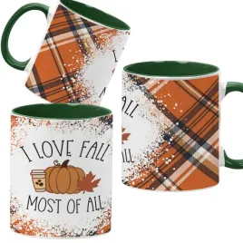 kubek-ciemno-zielony-jesienne-wzory-dynie-cozy-fall-pumpkin-spice