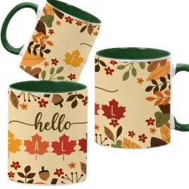 kubek-ciemno-zielony-jesienne-wzory-dynie-cozy-fall-pumpkin-spice