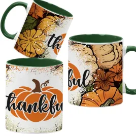 kubek-ciemno-zielony-jesienne-wzory-dynie-cozy-fall-pumpkin-spice