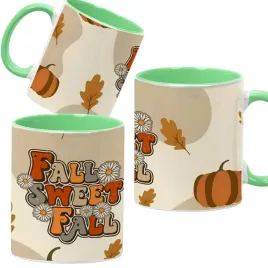 kubek-ceramiczny-330ml-zielony-jesienne-wzory-dynie-cozy-fall-pumpkin-spice