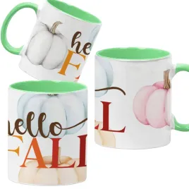 kubek-ceramiczny-330ml-zielony-jesienne-wzory-dynie-cozy-fall-pumpkin-spice