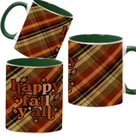 kubek-ciemno-zielony-jesienne-wzory-dynie-cozy-fall-pumpkin-spice