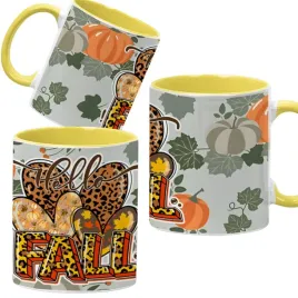 kubek-ceramiczny-330ml-zolty-jesienne-wzory-dynie-cozy-fall-pumpkin-spice